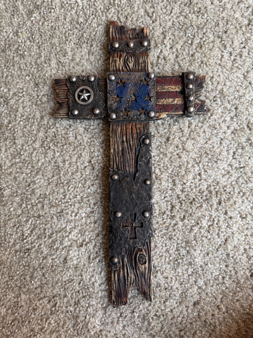 Rustic Western Cross